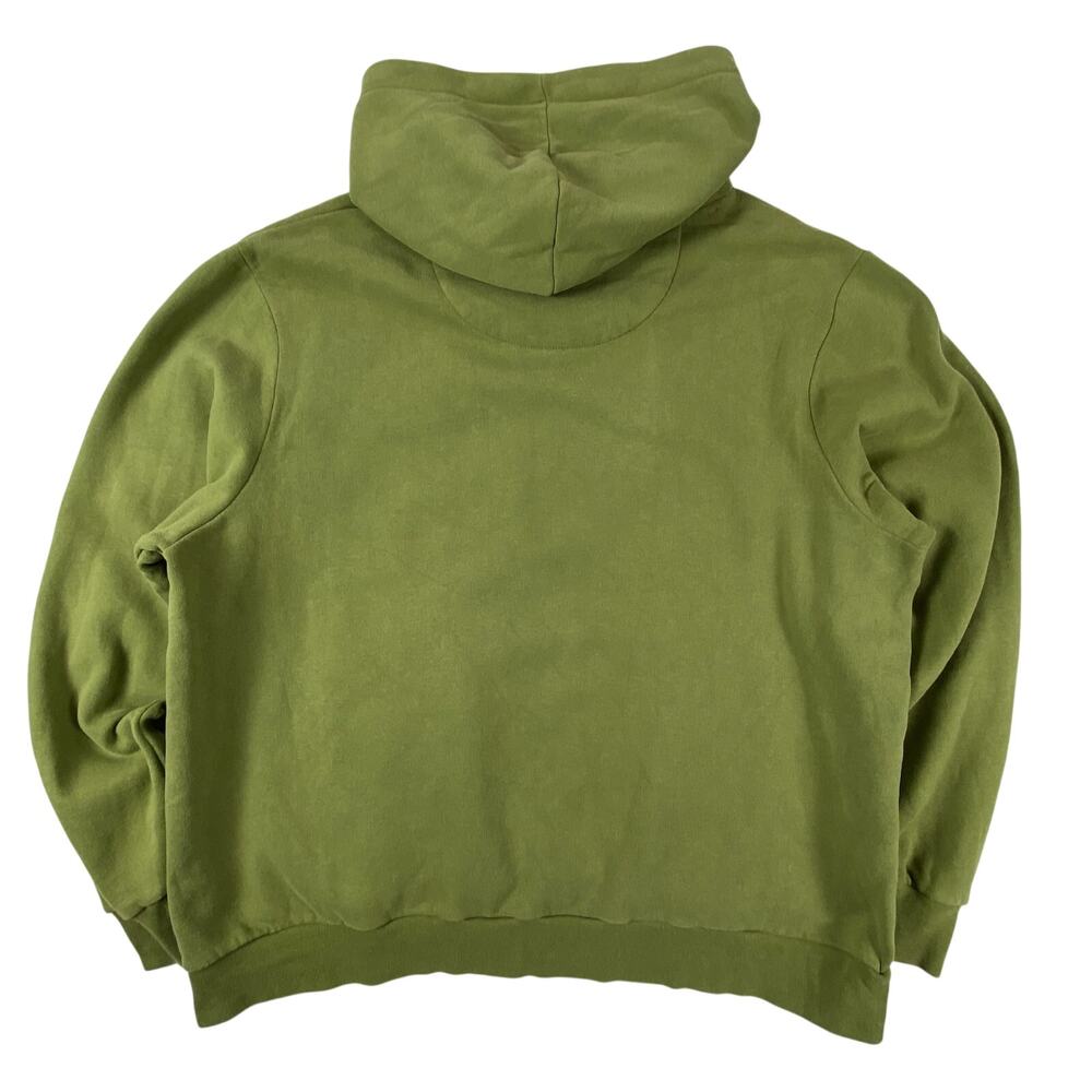 M&M’s Green Logo Hoodie Mens L Graphic Sweatshirt Fleece Pullover Unisex Y2K - Picture 4 of 13